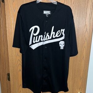Marvel Black Punisher Men's Shirt